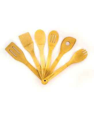 Bamboo 6 Piece Utensils Set