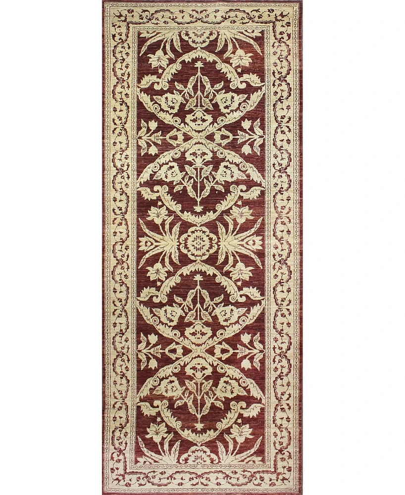 Bashian One of a Kind Mansehra 4'3" x 11'3" Runner Area Rug