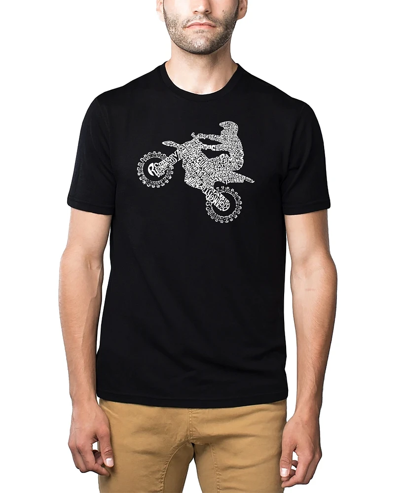 Men's Premium Blend Word Art Freestyle Motocross Fmx T-shirt