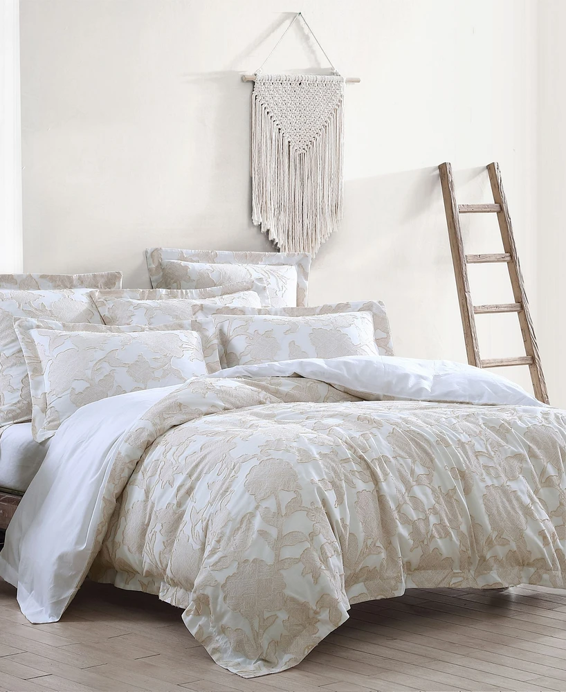 Levtex Kimball Jacquard Floral -Pc. Duvet Cover Set
