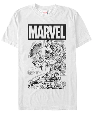 Fifth Sun Men's Captain Short Sleeve Crew T-shirt