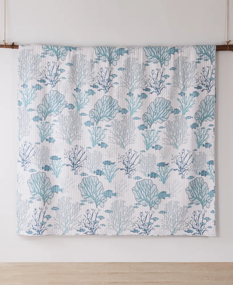 Levtex Lacey Sea 3-Pc. Quilt Set, Full/Queen