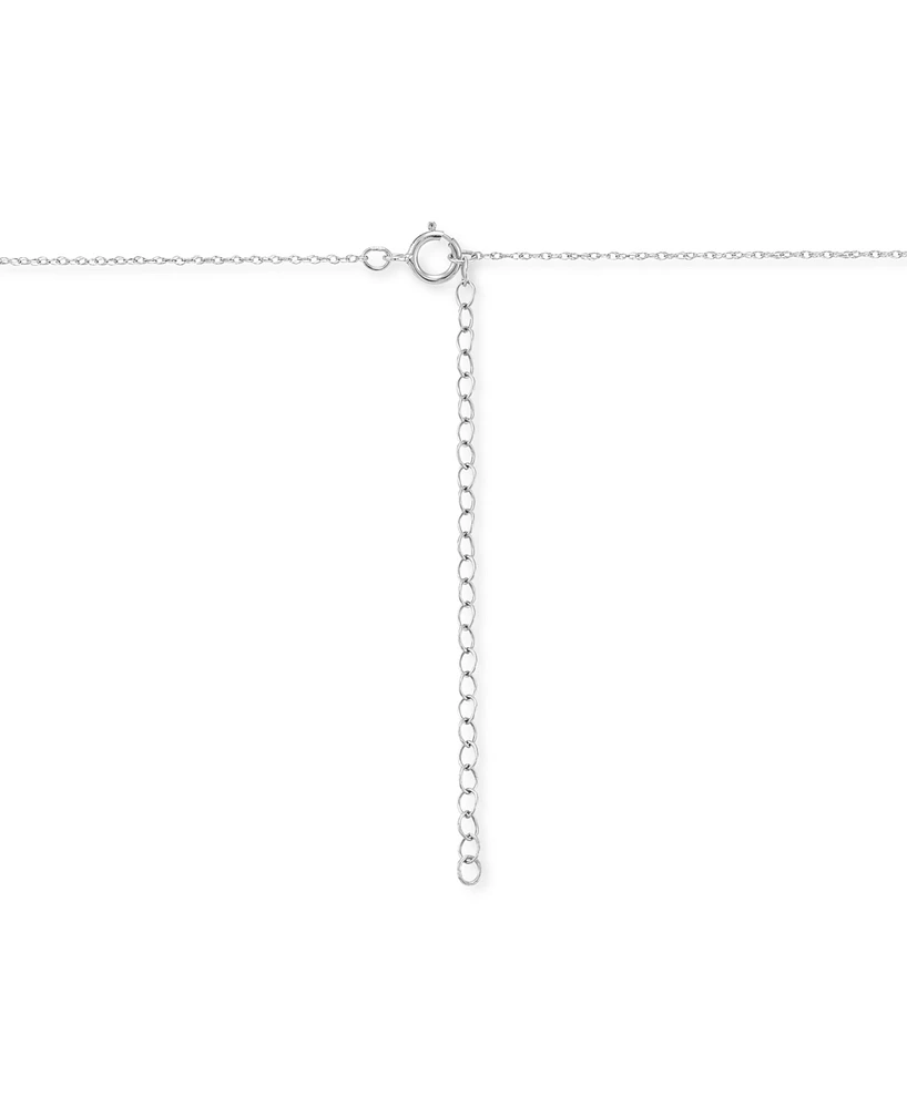 241 Wear It Both Ways Diamond Infinity Pendant Necklace (1/8 ct. t.w.) in 14k White Gold