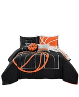 Lush Decor Kids Basketball Game 5-Pc. Quilt Set, Full/Queen