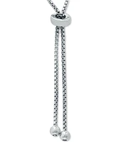Giani Bernini Cubic Zirconia Marquise Bolo Bracelet