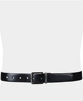 Calvin Klein Men's Reversible Textured Leather Dress Belt, Created for Macy's