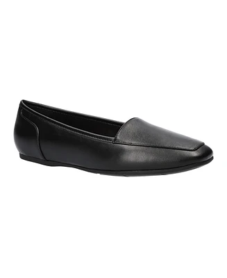 Easy Street Women's Thrill Square Toe Comfort Flats
