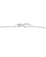 Effy London Blue Topaz (12-7/8 ct. t.w.) & Diamond (1/5 ct. t.w.) 18" Pendant Necklace in 14k White Gold