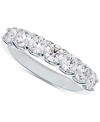 Portfolio by De Beers Forevermark Diamond Seven Stone Diamond Band (3/4 ct. t.w.) in 14k White Gold