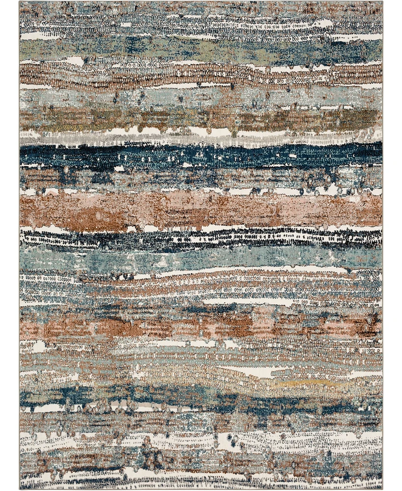 Closeout! Karastan Epiphany Colorful Waves 8' x 10' Area Rug