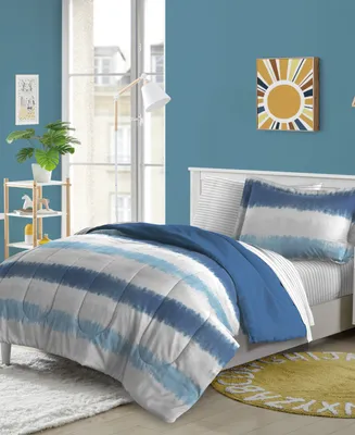 Dream Factory Tie Dye Stripe 5-Pc. Comforter Set, Twin
