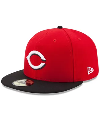 New Era Men's Cincinnati Reds Road Authentic Collection On-Field 59FIFTY Fitted Hat