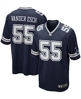 Nike Men's Leighton Vander Esch Navy Dallas Cowboys Team Game Jersey
