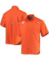 Men's Orange Clemson Tigers Tamiami Shirt