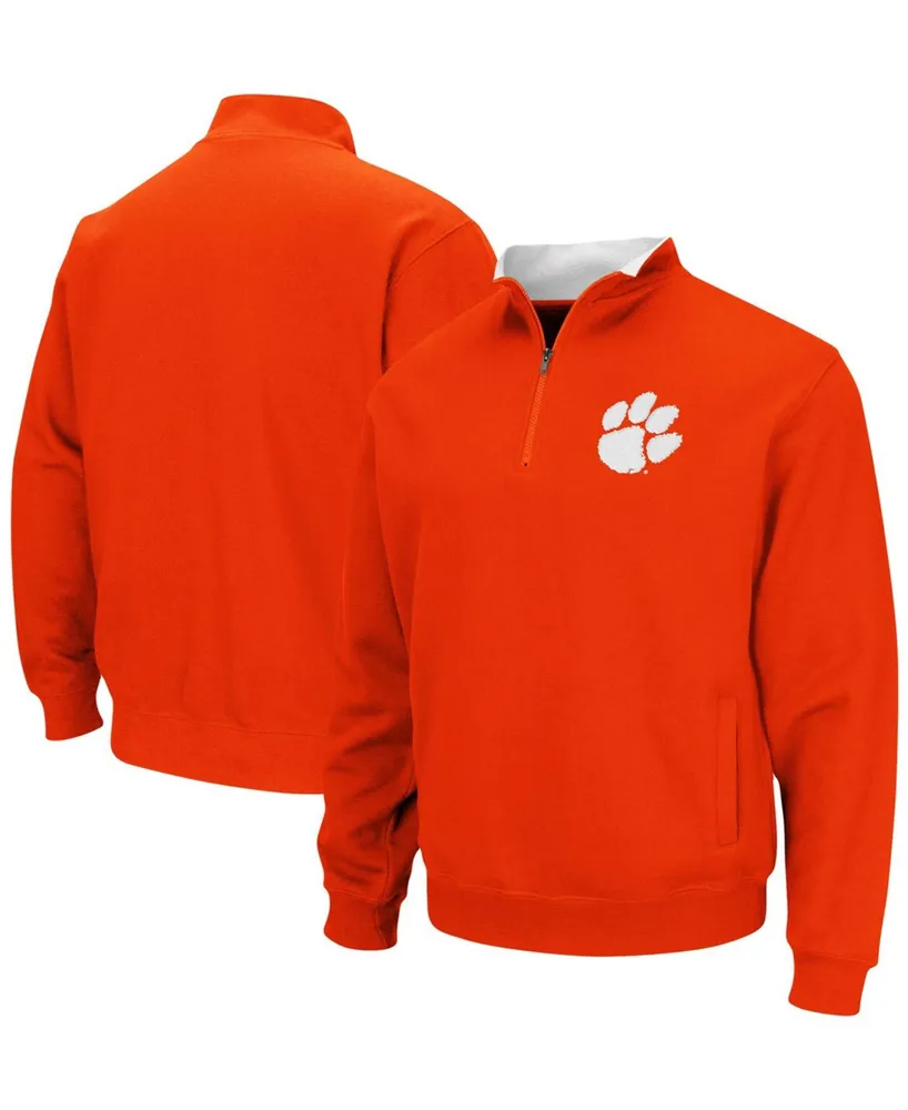Men's Clemson Tigers Tortugas Logo Quarter-Zip Pullover Jacket