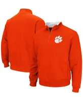 Men's Clemson Tigers Tortugas Logo Quarter-Zip Pullover Jacket