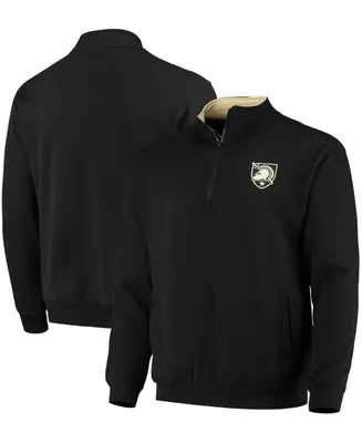 Men's Black Army Knights Tortugas Logo Quarter-Zip Jacket