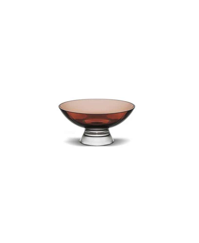 Nude Glass Silhouette Serving Bowl
