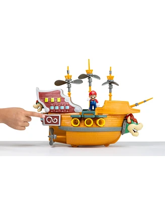 Super Mario Deluxe Bowsers Ship Playset