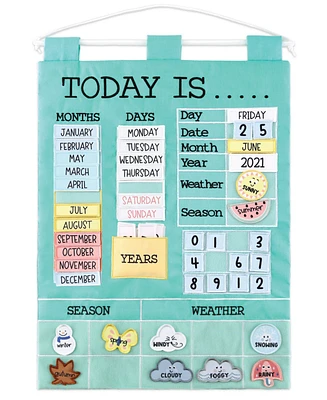The Peanutshell Children's Learning Calendar, Teal