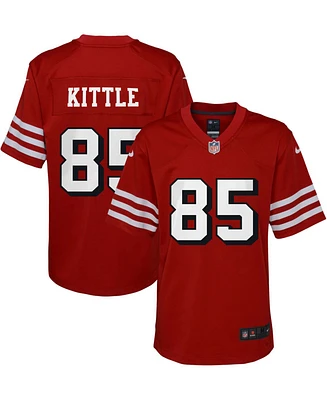 Nike Big Boys and Girls San Francisco 49ers Alternate Game Jersey - George Kittle