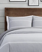 Brooklyn Loom Niari Yarn Dye Stripe 3 Piece Comforter Set