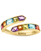 Effy Multi-Gemstone Bypass Ring (2-1/2 ct. t.w.) in 14k Gold