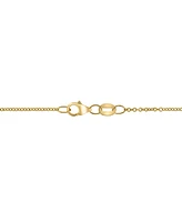 Effy Diamond Pave Hamsa Hand 18" Pendant Necklace (1/10 ct. t.w.) in Sterling Silver or 14k Gold-Plated Sterling Silver