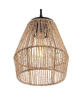 Ibiza Island 3-Light Bohemian Coastal Led Pendant