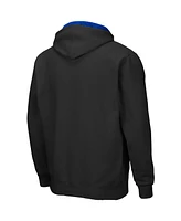 Men's Black Delaware Fightin' Blue Hens Arch Logo 3.0 Full-Zip Hoodie
