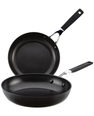 KitchenAid Hard Anodized 2 Piece Nonstick Frying Pan Set
