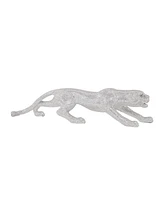 Glam Leopard Sculpture, 11" x 42"