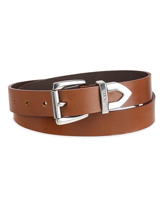 Levi's Women's Western Metal Tip End Leather Pant Belt