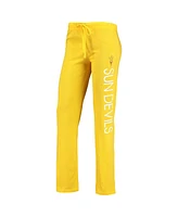 Women's Maroon, Gold Arizona State Sun Devils Team Tank Top and Pants Sleep Set