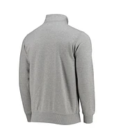 Men's Starter Heather Gray Tampa Bay Buccaneers Heisman Quarter-Zip Jacket