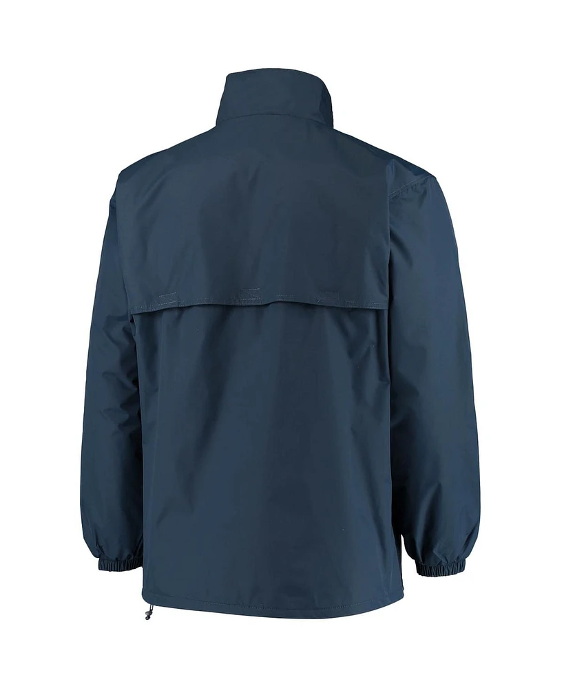 Men's Dunbrooke Navy Chicago Bears Triumph Fleece Full-Zip Jacket