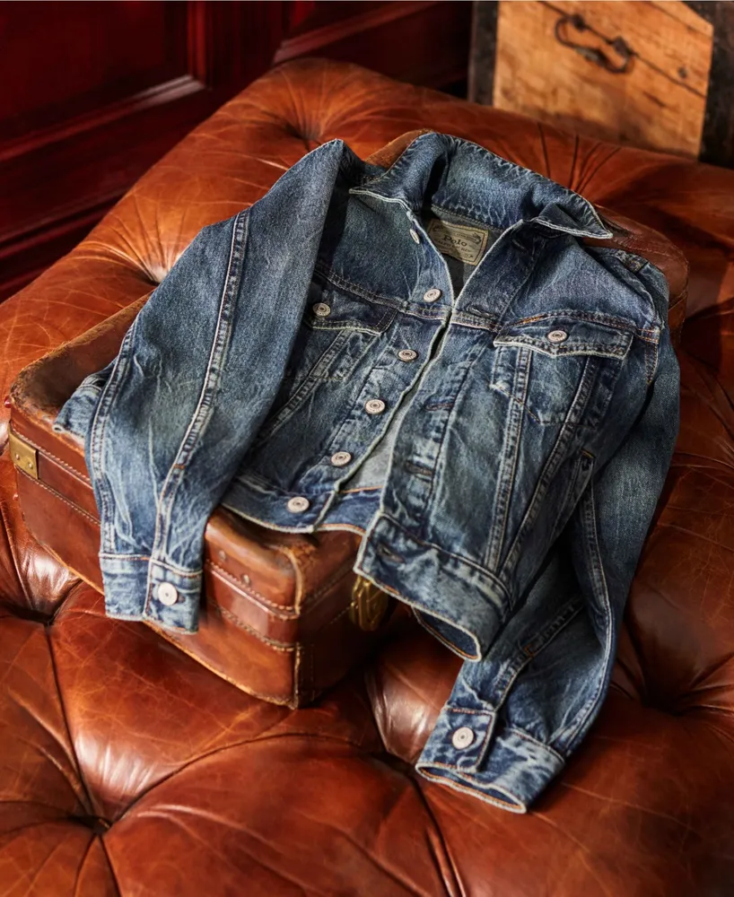 Polo Ralph Lauren Toddler and Little Boys Cotton Denim Trucker Jacket