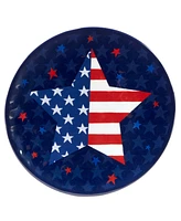 Certified International Stars and Stripes Melamine Plate Set