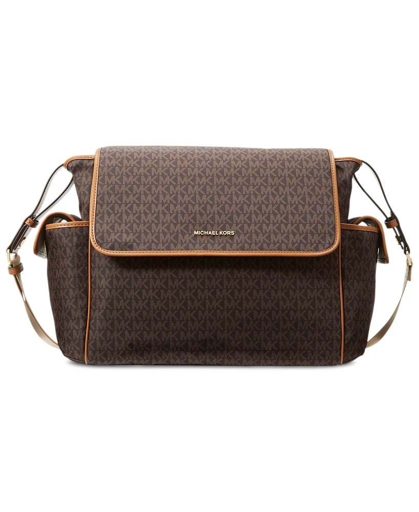 Michael Michael Kors Logo Large Travel Diaper Messenger Bag