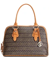 Giani Bernini Block Signature Dome Satchel