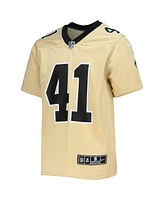 Big Boys Nike Alvin Kamara Gold New Orleans Saints Inverted Team Game Jersey