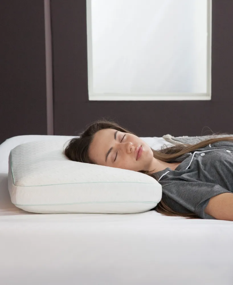 IntelliSLEEP Natural Comfort Traditional Memory Foam Pillow, Queen, Exclusively at Macy's