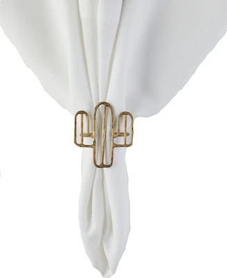 Cactus Napkin Rings, Set of 8