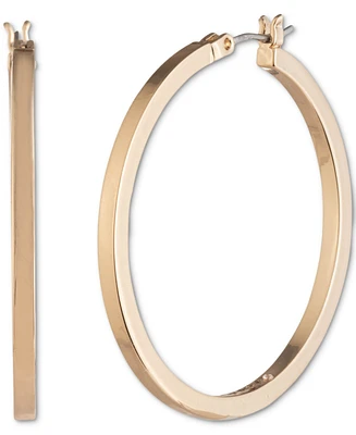 Karl Lagerfeld Paris Medium Hoop Earrings, 1.45"