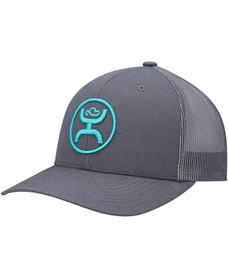 Men's Hooey Graphite O Classic Trucker Snapback Hat