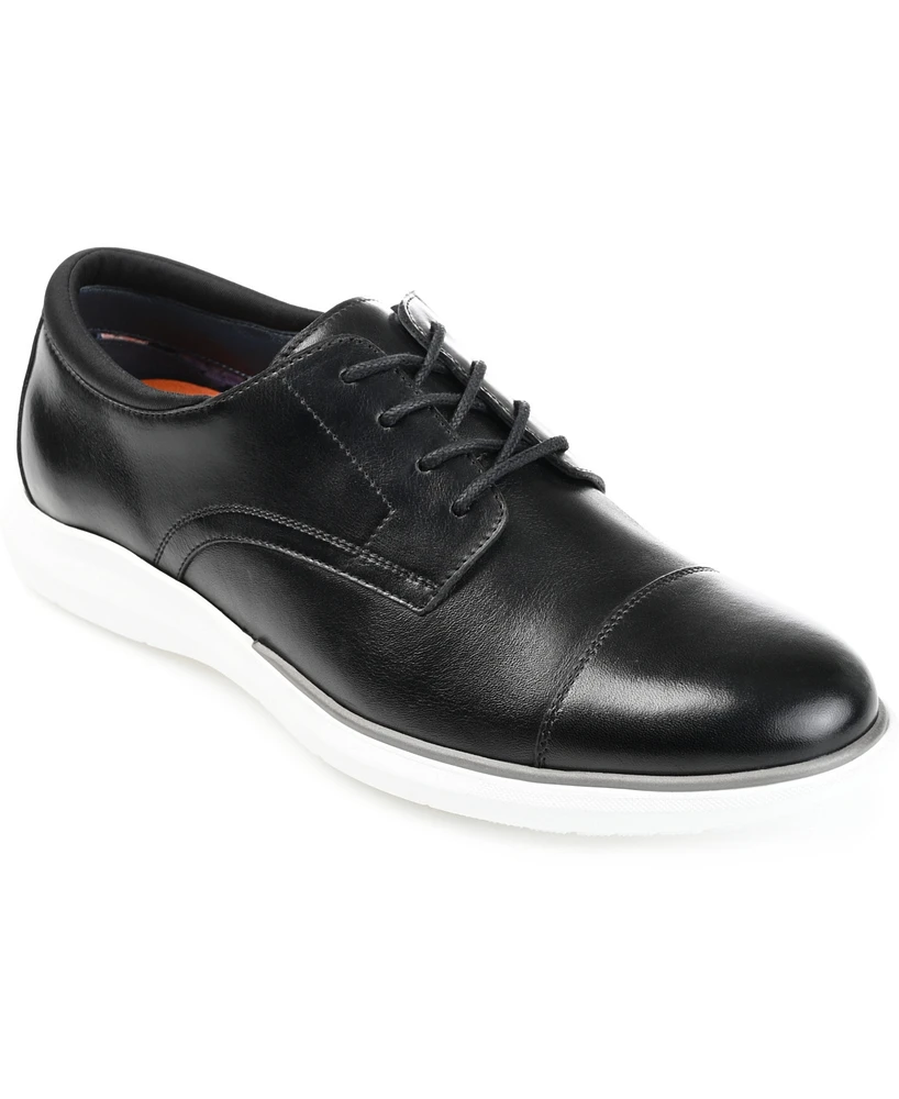 Thomas & Vine Men's Felton Cap Toe Derby Dress Shoes