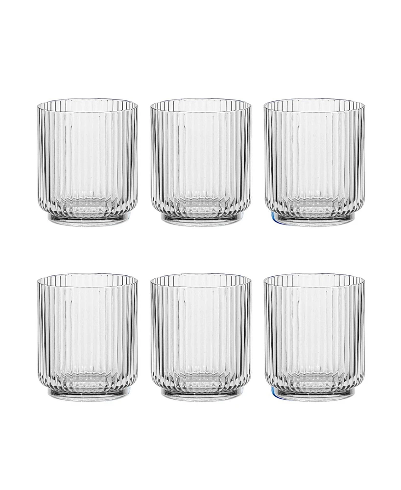 Abode Homewares Mesa Double Old Fashion Premium Acrylic Glasses