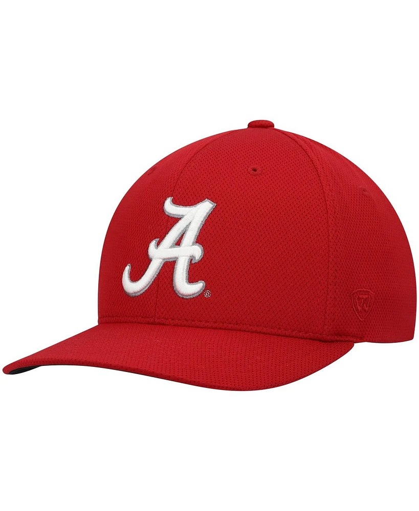 Men's Top of The World Crimson Alabama Crimson Tide Reflex Logo Flex Hat