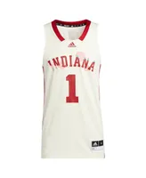 Men's adidas Cream Indiana Hoosiers Honoring Black Excellence Replica Basketball Jersey
