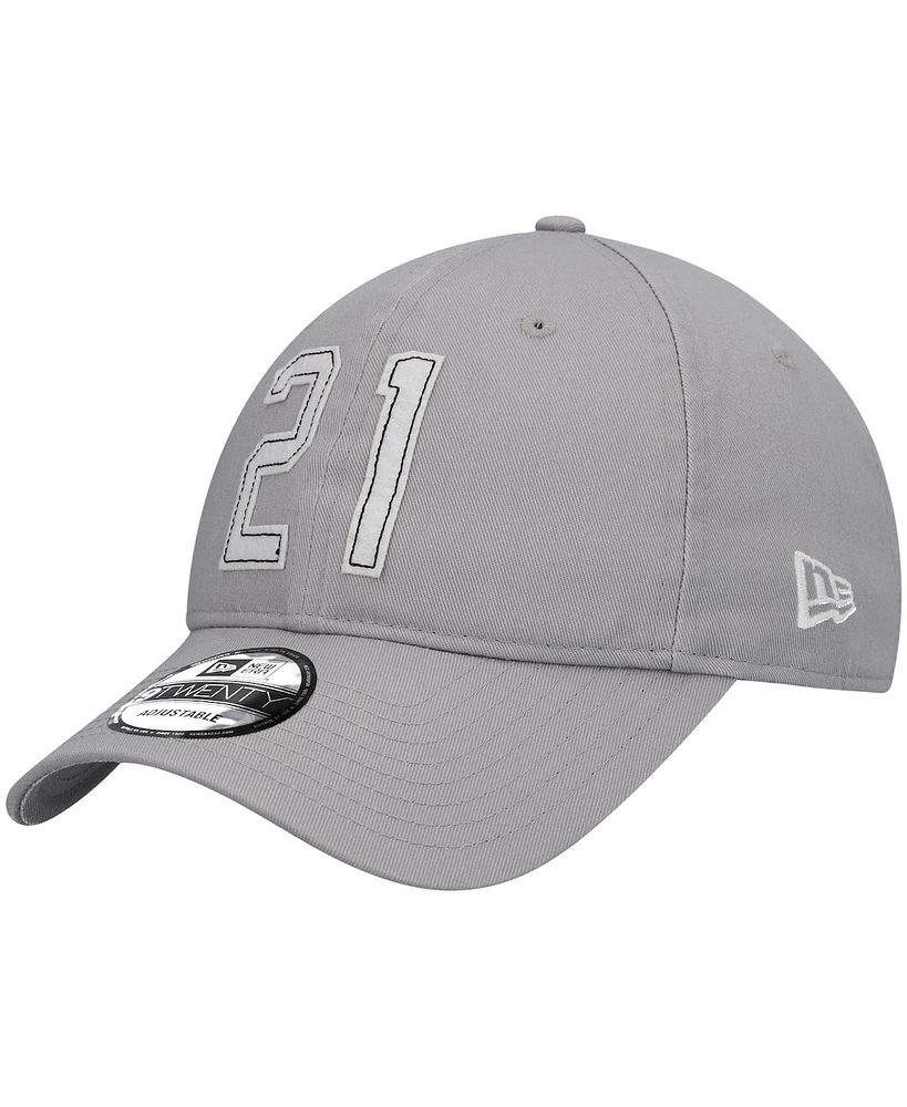 Men's New Era Gray Ireland National Team 100th Anniversary 9TWENTY Adjustable Hat